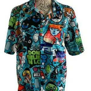 Charmpr men's medium graphic Shirt